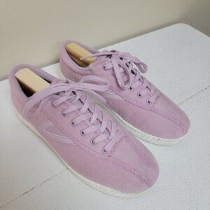Tretorn Womens Pink Nylite Plus Wool Sneakers Shoes Sz 7.5 M Comfort Insole Soft